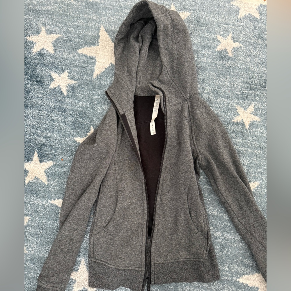 Lululemon Gray Hoodie Jacket